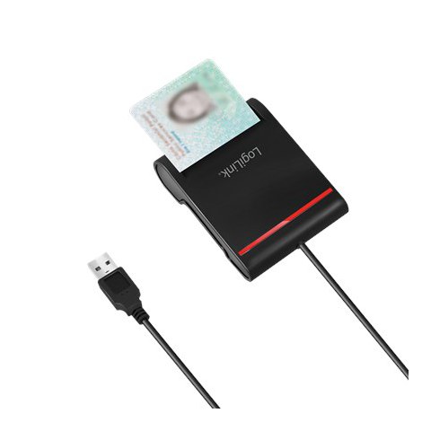 Logilink | USB 2.0 card reader, for smart ID | CR0047 | Card Reader - 4
